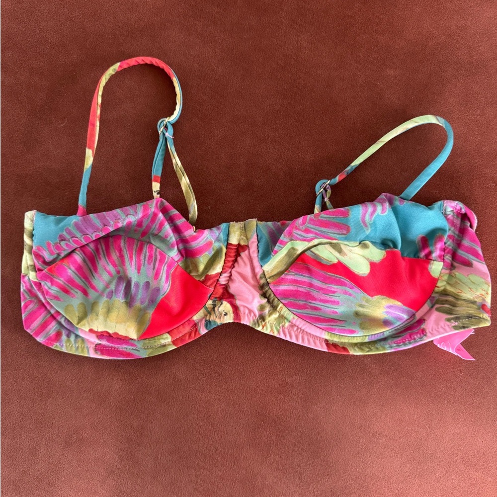 FARM Rio Multicolor Bikini Top
